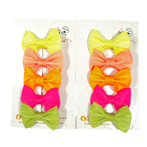 Set de 10 moños verano