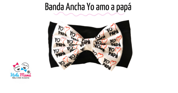 Moño Yo amo a papá